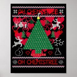 Poster Quimistree Funny Science Oferece Mesa periódica