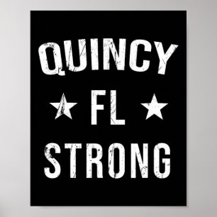 Poster Quincy Fl Lembrança de Pátria Forte Vacação Flórid