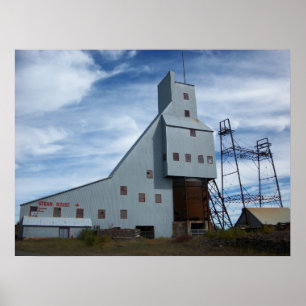 Póster Quincy Mine Steam Hoist Foto