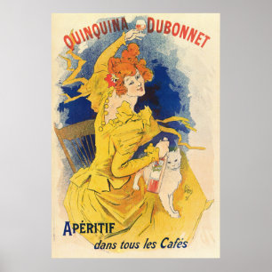 Póster Quinquina Dubonnet, Jules Chéret