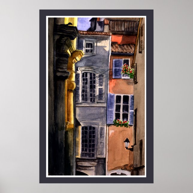 Póster Quintal em Itália (Frente)