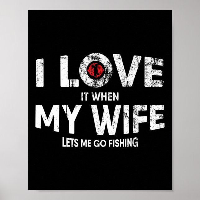 Poster Quitação De Pesca Engraçada Para Os Pescadores E P (Frente)