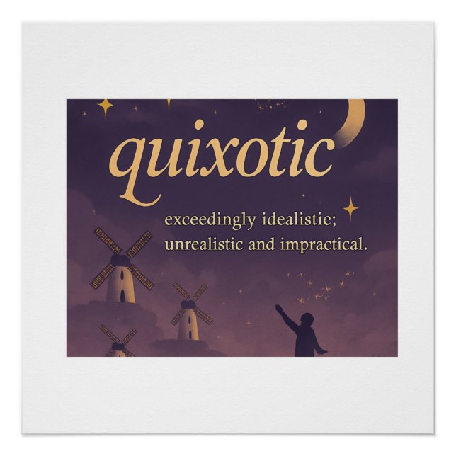 Póster Quixotesco (Frente)