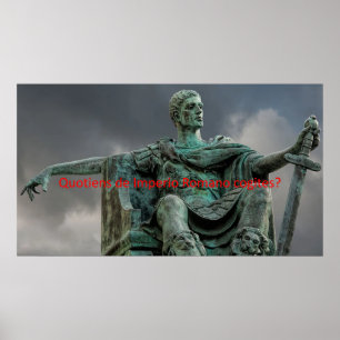 Poster Quotiens de Imperio Romano cogites? #EDU