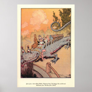 Póster Quox dá um passeio a Betsy, a Hank, a desgrenhado