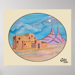 POSTER R.C. GORMAN'S HOME