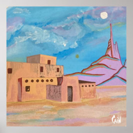 POSTER R.C. GORMAN'S HOME