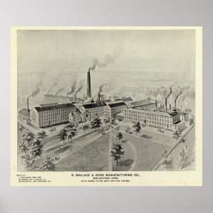 Póster R Wallace & Sons Mfg Co