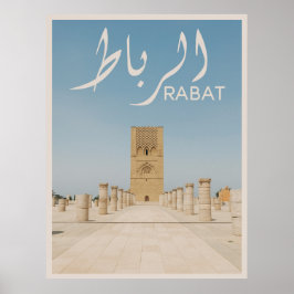 Poster Rabat - Marrocos
