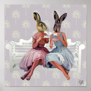 Poster Rabbit Chat