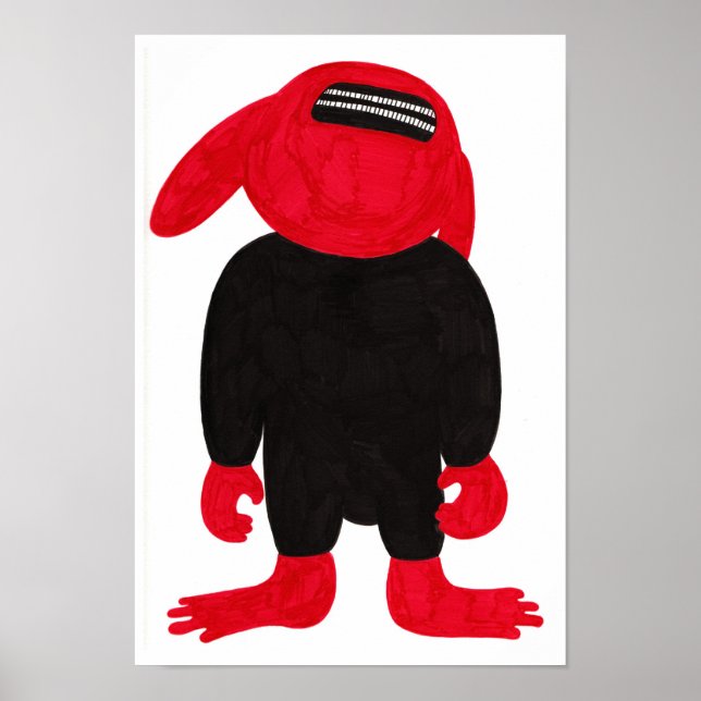 Póster Rabbit gigante (Frente)