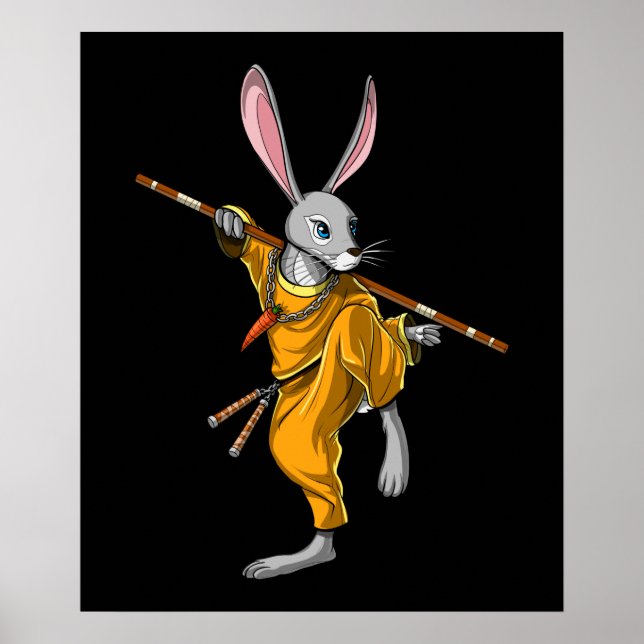 Poster Rabbit Ninja (Frente)