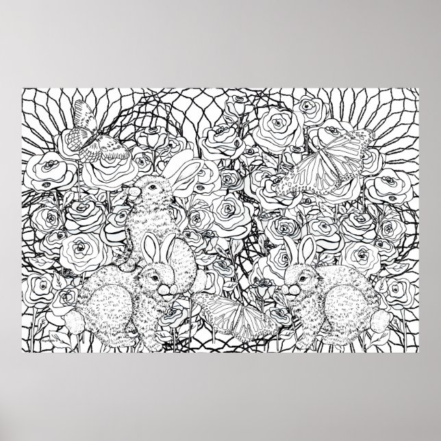 Poster Rabbit Riches (Frente)