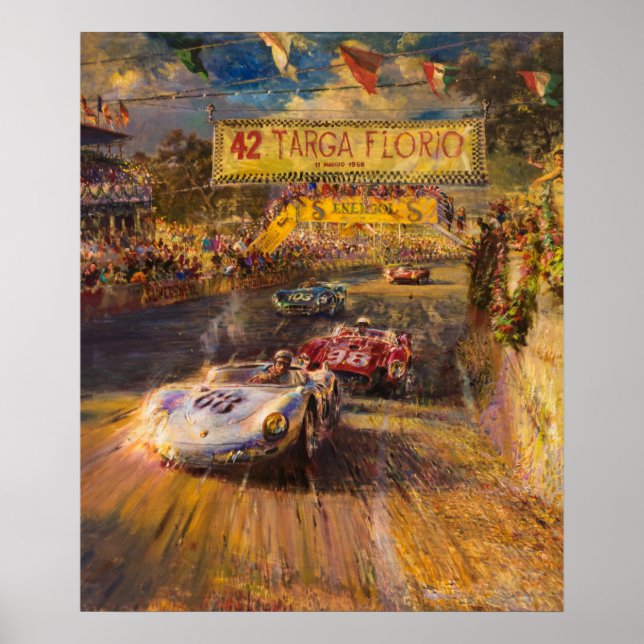 Poster raça Oldtimer (Frente)