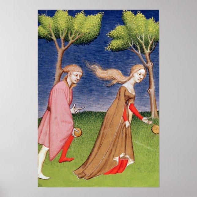 Póster Raças de melanion contra Atalanta (Frente)