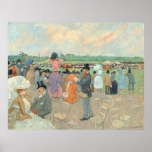 Raças em Longchamp - Jean-Louis Forain Fine Art