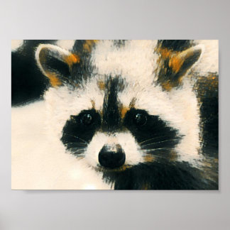 Poster Raccoon Lover