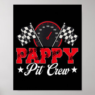 Poster Race Car - Festa de aniversário De Carro Da Famíli