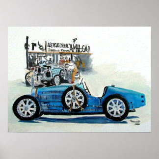 Póster Racer 1927 35c