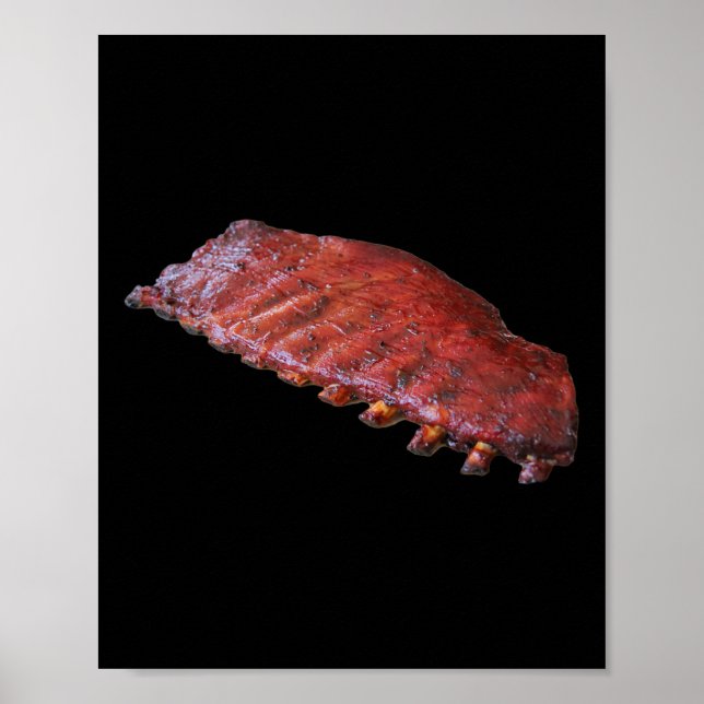 Poster Rack Of Bbq Ribs  (Frente)