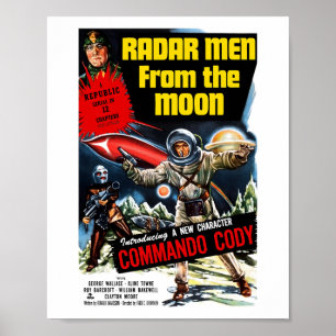 Poster Radar Men da Lua (1952)