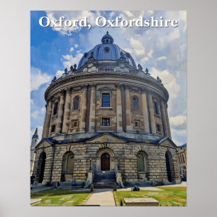 Poster Radcliffe Reverie - Domo Icônico de Oxford