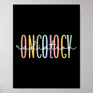Poster Radiação Arco-Íris Oncologia Enfermeira Radiológic