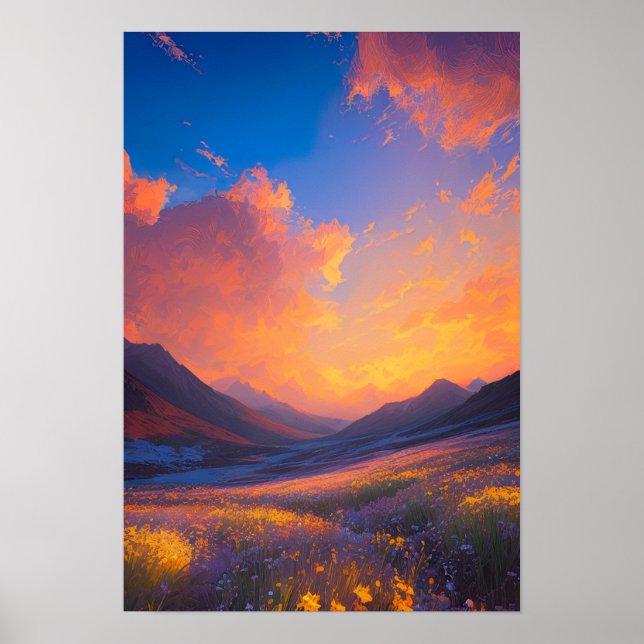 Poster Radiância do Vale (Frente)