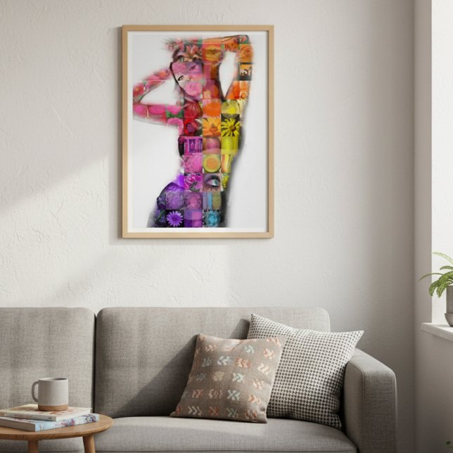 Póster Radiância em Bloom: Flores Kate por Carole Benicho (Criador carregado)