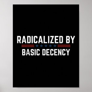 Poster Radicalizado Por Citação Básica Engraçada - Escrit