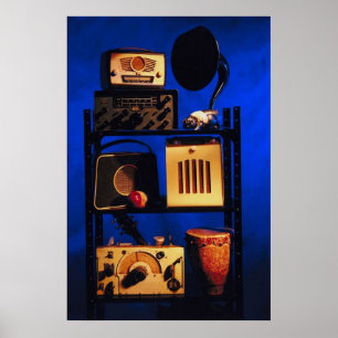 Póster Rádio antigo