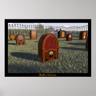 Póster Radio Graves