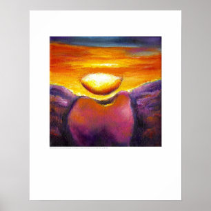 Póster Radiografe a arte do cobrir - patela do nascer do