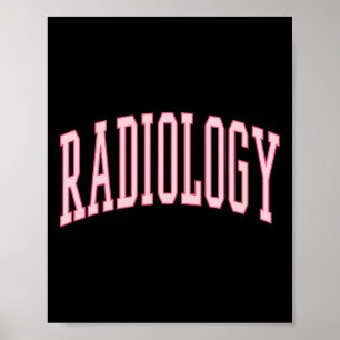 Poster Radiologia Enfermeira De Pia Rosa Ct Mri Rad Tech