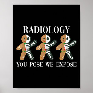 Poster Radiologia Que Você Pose Expormos Gengerpão Esquel