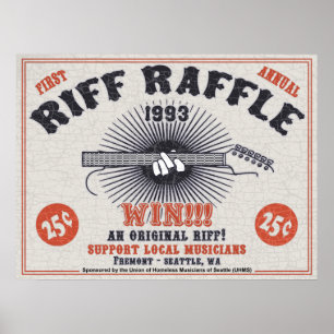 Póster Raffle do riff