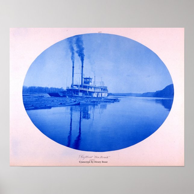 Póster Raftboat "Ten Brook", 1885 (Frente)