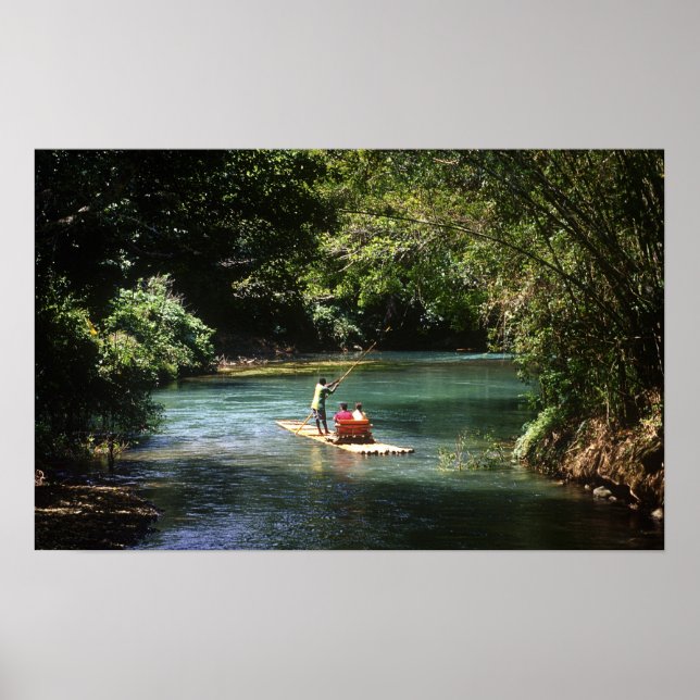 Poster Rafting no rio Martha Brae, Falmouth, (Frente)