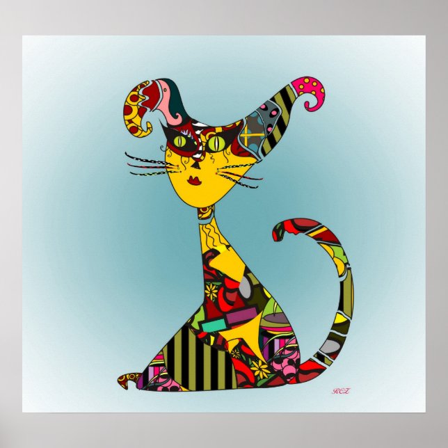 Poster Rag Cat (Frente)