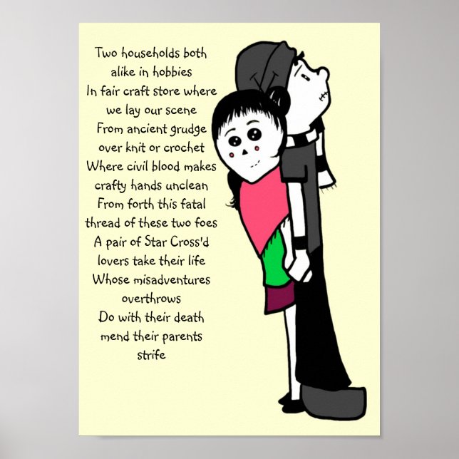 Poster rag doll romeo e Juliet (Frente)