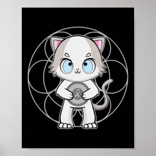 Poster Ragdoll Cat Anime Kitten Dislexia Consciência