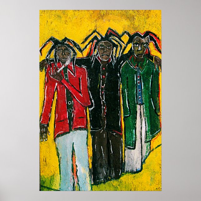 POSTER RAGGAMUFFIN RUDEBOYS (Frente)