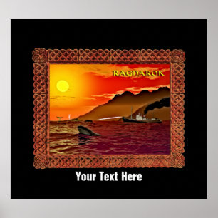 Poster Ragnarok Para Baleias