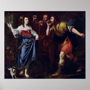 Póster Rahab e os emissário de Joshua