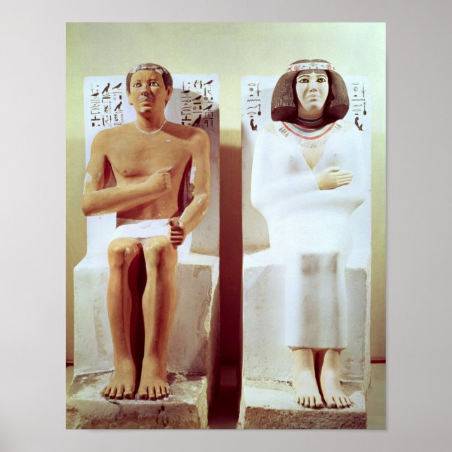 Poster Rahotep e sua esposa, Nofret (Frente)