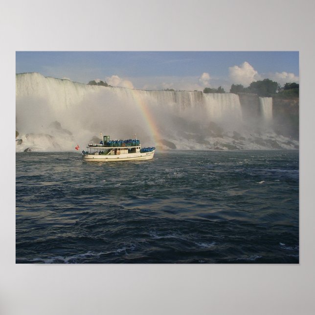 Poster Rainbow Boat Ride American Falls (Frente)
