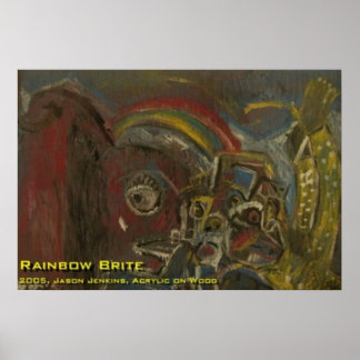 Póster Rainbow Brite