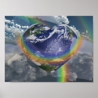 Póster Rainbow Hugs