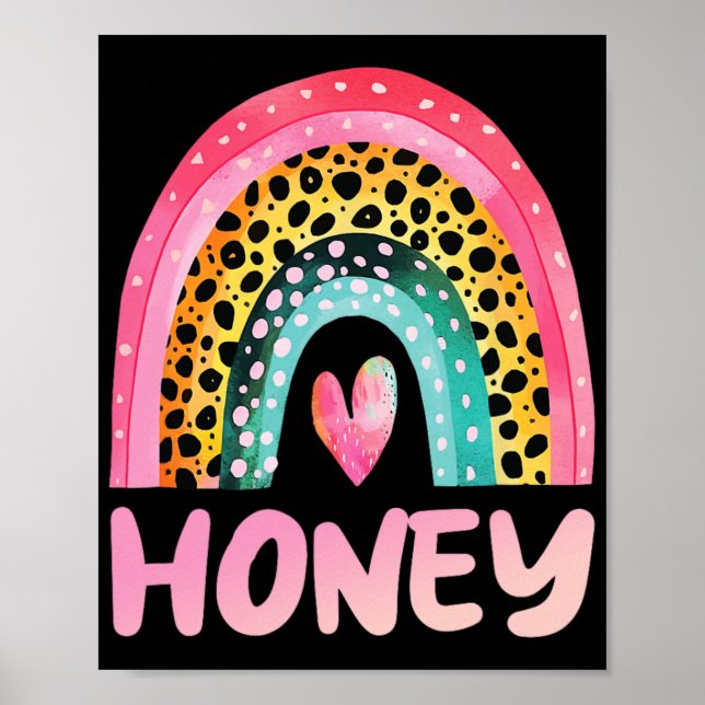 Poster Rainbow Madre#39; #39;s Dia de Amar Grande (Frente)