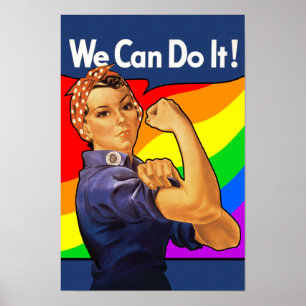 Poster Rainbow Rosie